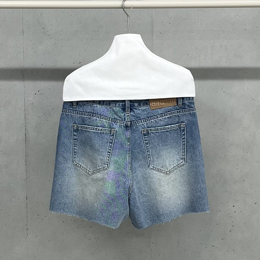 HELDER-P韓國東大門直郵女士新款休閑職業推薦26夏季短褲水洗HELDER短褲