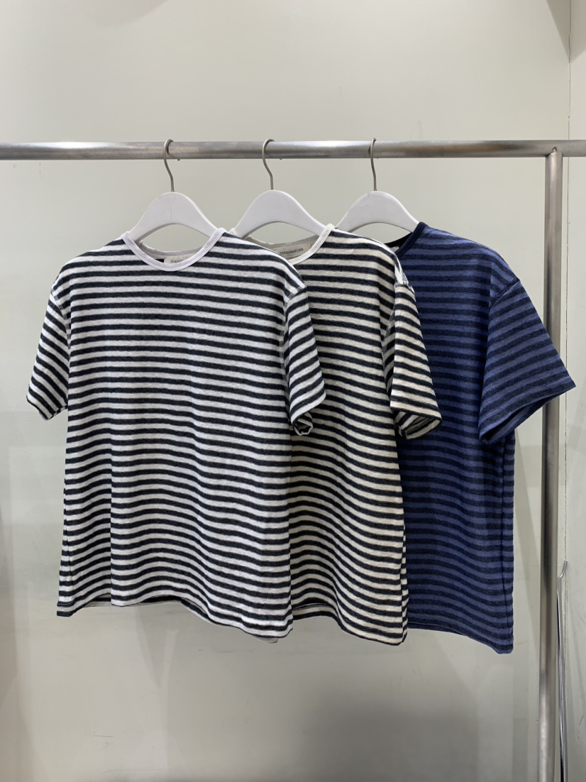 THE SIGNATURE東大門實拍韓國女士新款時尚26春夏T恤條紋THE SIGNATURET恤