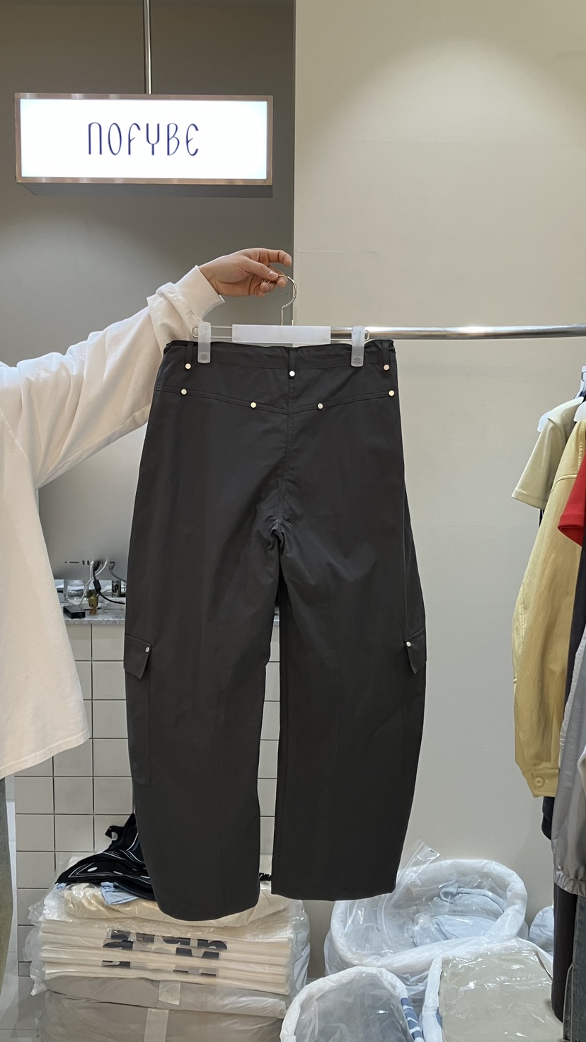 NOFYBE韓國代購女士新品人氣時尚26春夏休閑休閑褲工裝褲NOFYBE休閑褲