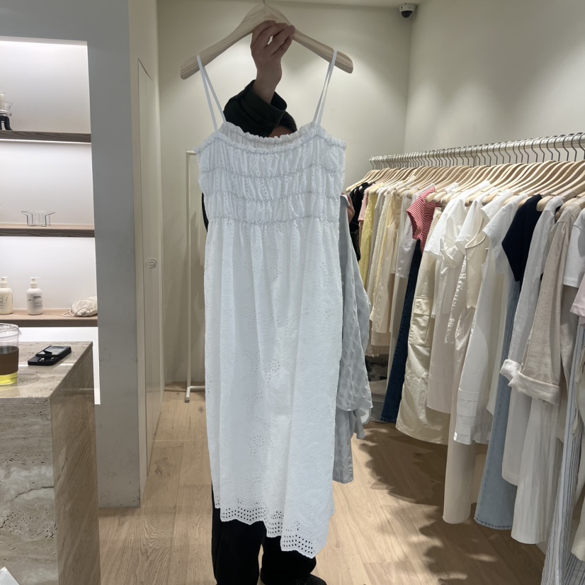 LIFFEY韓國直郵女裝新款人氣26夏季休閑推薦職業連衣裙蕾絲LIFFEY連衣裙