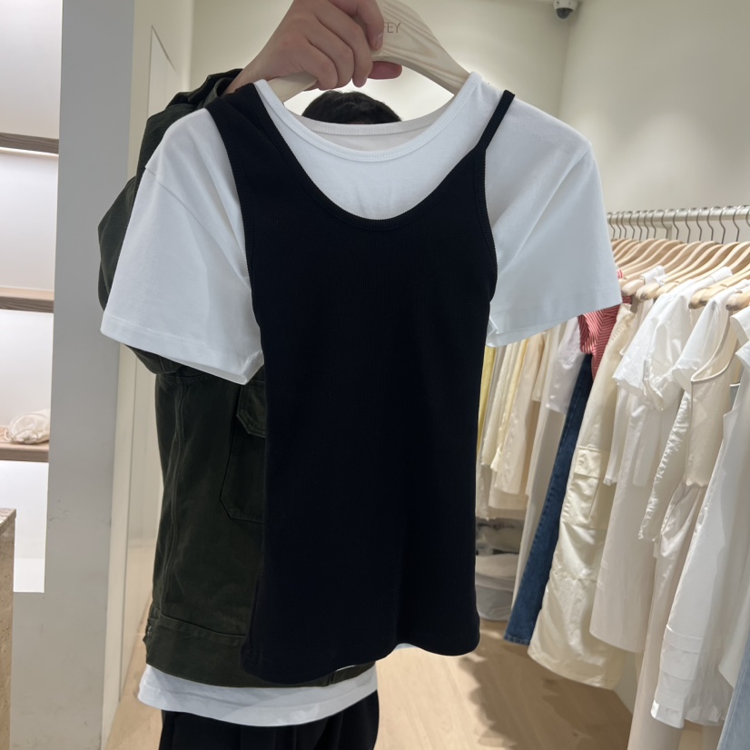 LIFFEY韓國代購女裝新款休閑熱賣推薦時尚吊帶背心不含內搭LIFFEY吊帶/背心圖色2
