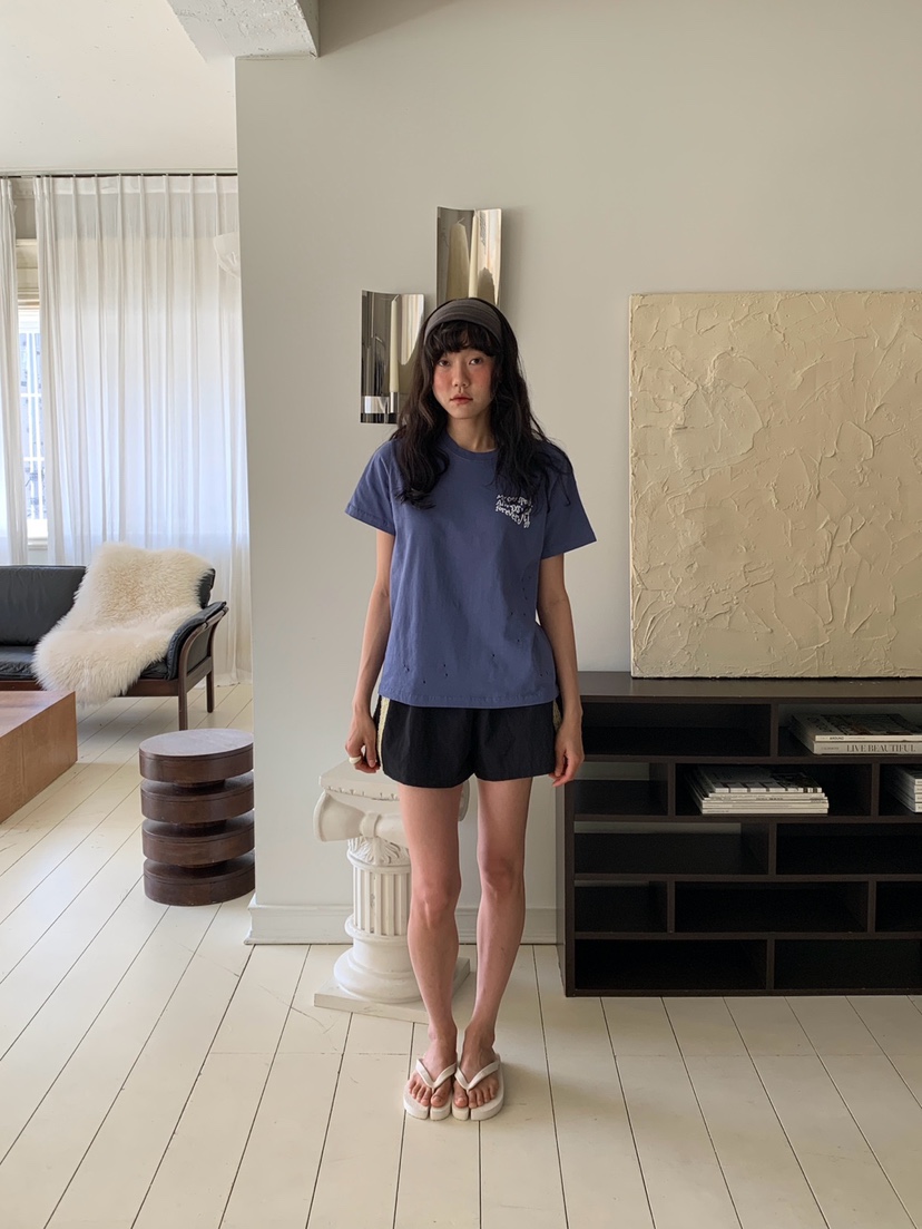 MORE THAN-P東大門實拍韓國女裝新款職業26夏季休閑T恤MORE THANT恤