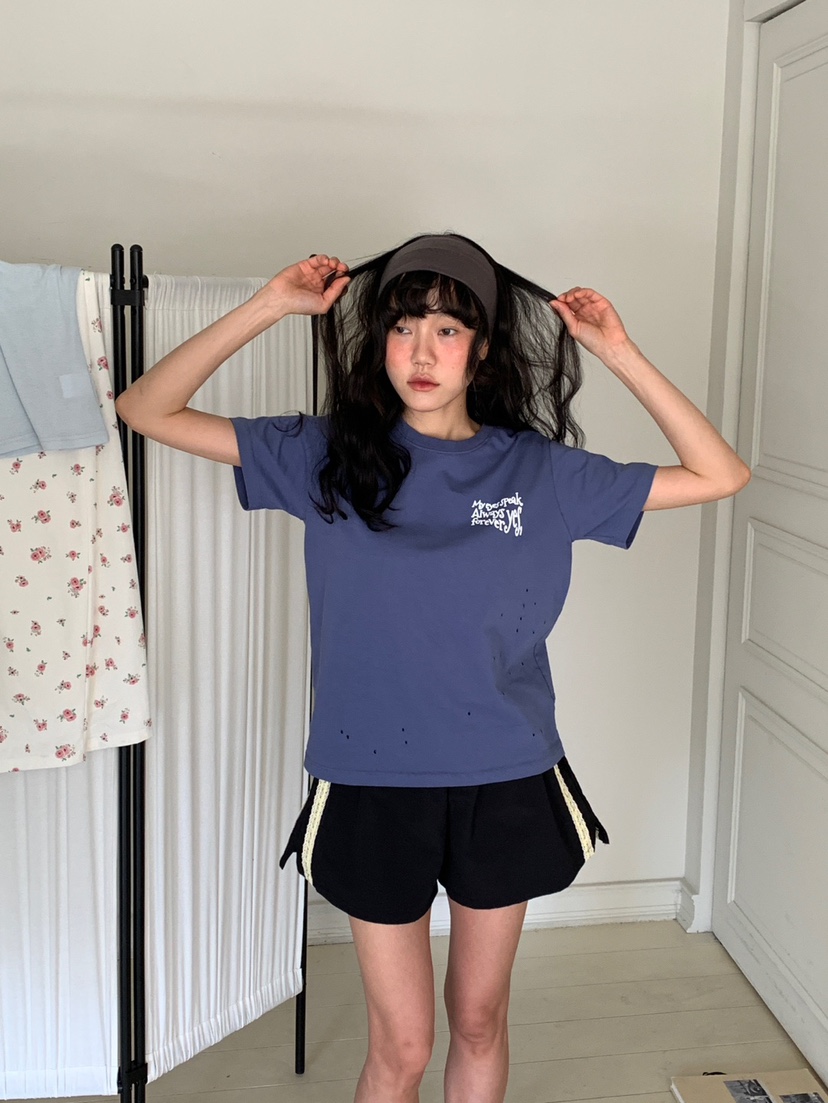 MORE THAN-P東大門實拍韓國女裝新款職業26夏季休閑T恤MORE THANT恤