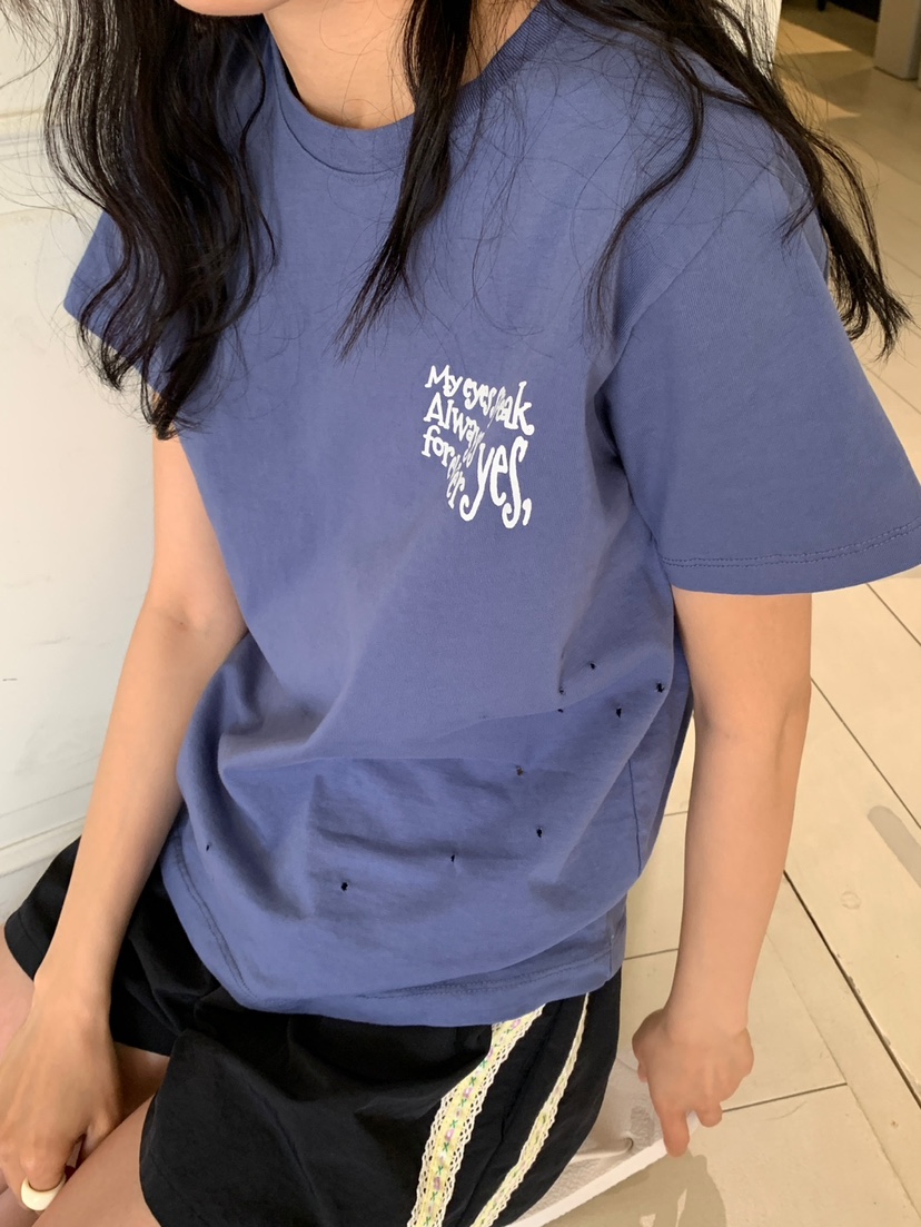 MORE THAN-P東大門實拍韓國女裝新款職業26夏季休閑T恤MORE THANT恤