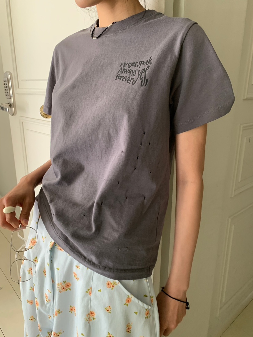 MORE THAN-P東大門實拍韓國女裝新款職業26夏季休閑T恤MORE THANT恤