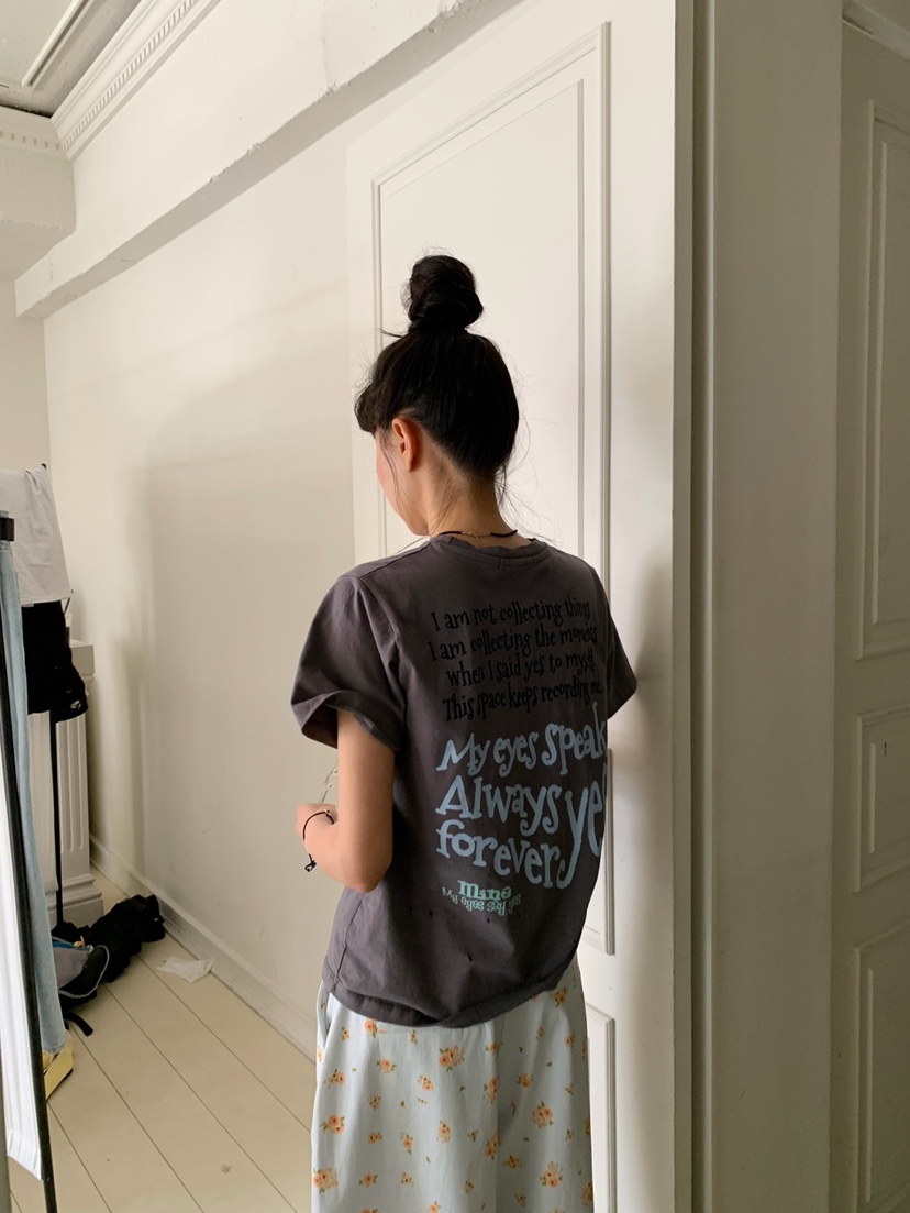 MORE THAN-P東大門實拍韓國女裝新款職業26夏季休閑T恤MORE THANT恤