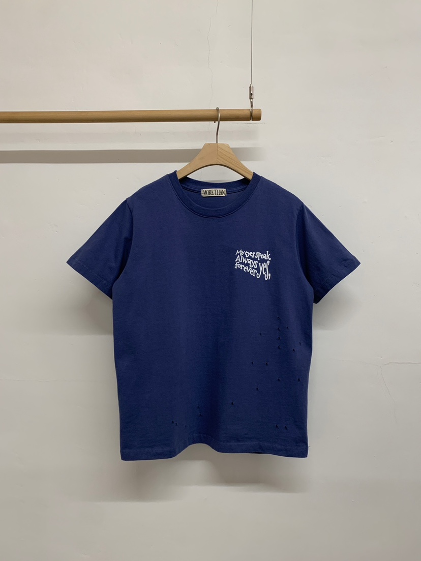 MORE THAN-P東大門實拍韓國女裝新款職業26夏季休閑T恤MORE THANT恤圖色2