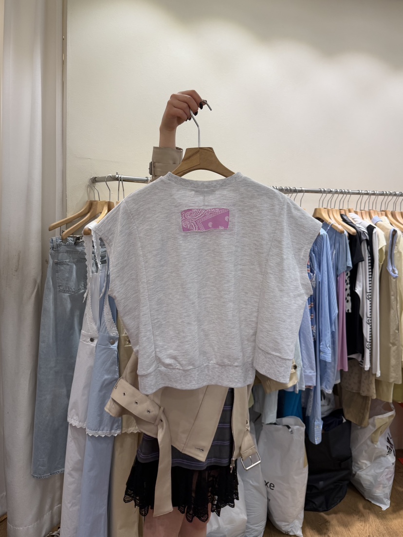 AUVERFIT韓國直郵實拍女士新款26夏季職業休閑吊帶背心鏤空AUVERFIT吊帶/背心