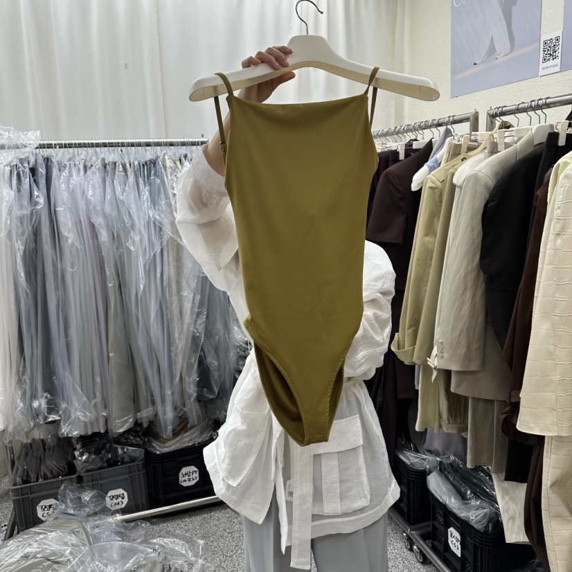 ONEBYTWO東大門實拍韓國女裝新品人氣26夏季職業吊帶背心ONE BY TWO吊帶/背心圖色1