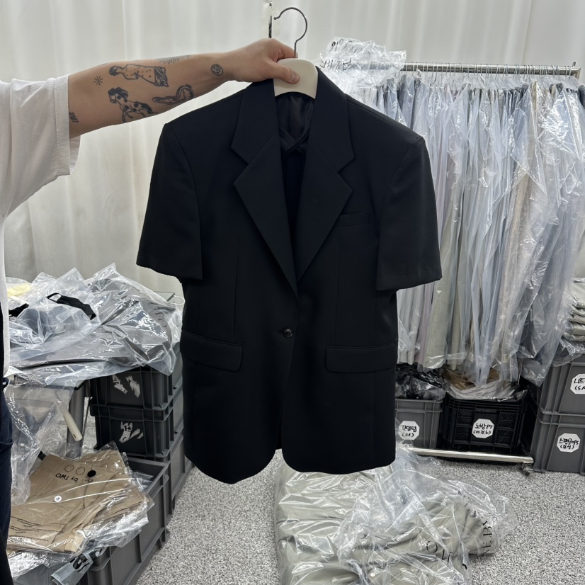 ONEBYTWO韓國東大門直郵女裝新款推薦時尚休閑職業26夏季夾克ONE BY TWO夾克圖色2