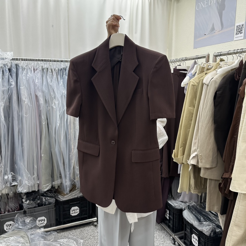 ONEBYTWO韓國東大門直郵女裝新款推薦時尚休閑職業26夏季夾克ONE BY TWO夾克圖色3