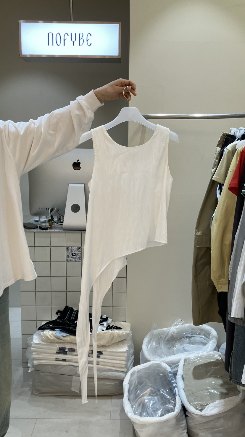 NOFYBE韓國代購女士新款推薦時尚26春夏熱賣職業吊帶背心NOFYBE吊帶/背心