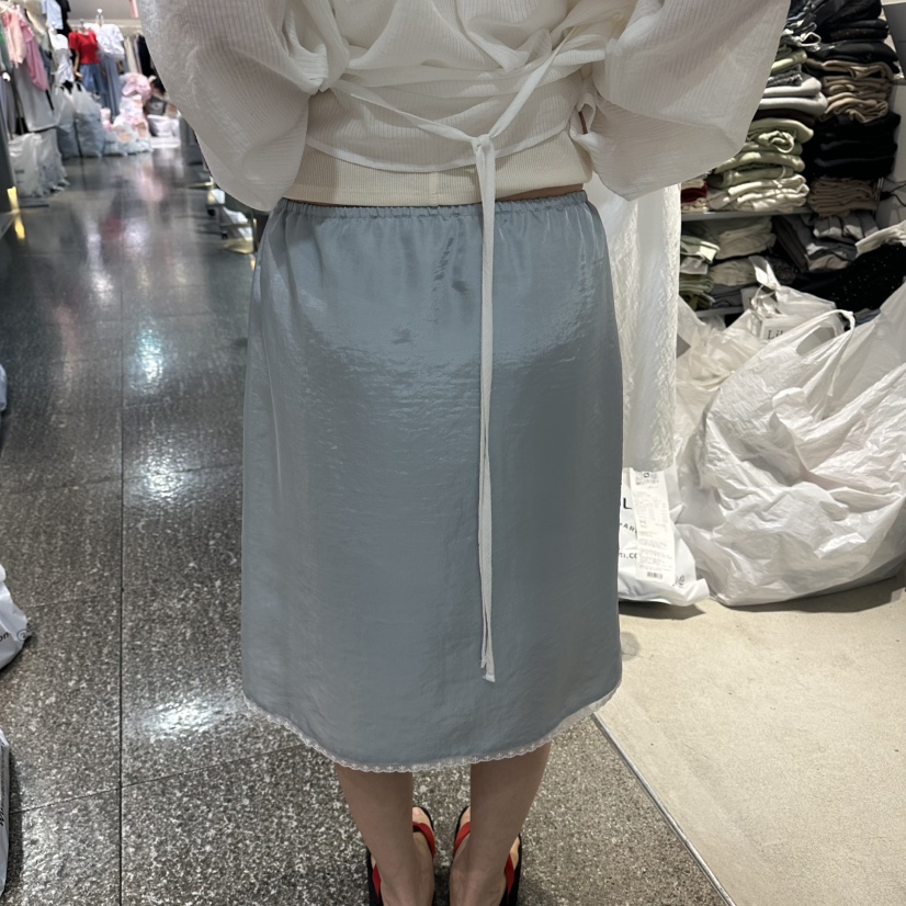 LIL韓國東大門代購女裝新品26春夏休閑推薦熱賣半身裙中短裙LIL半身裙/中短裙