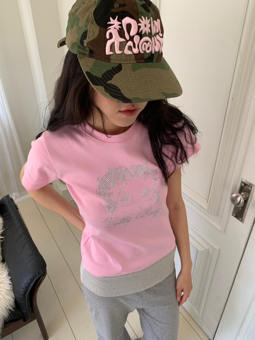 MORE THAN-P韓國直郵實拍女裝新品推薦26夏季時尚人氣T恤MORE THANT恤