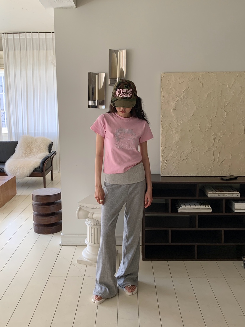 MORE THAN-P韓國直郵實拍女裝新品推薦26夏季時尚人氣T恤MORE THANT恤