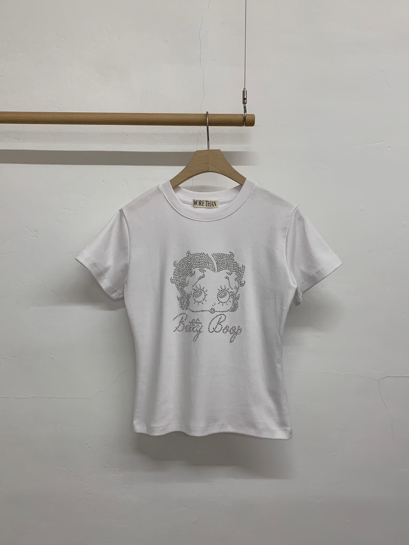 MORE THAN-P韓國直郵實拍女裝新品推薦26夏季時尚人氣T恤MORE THANT恤圖色4