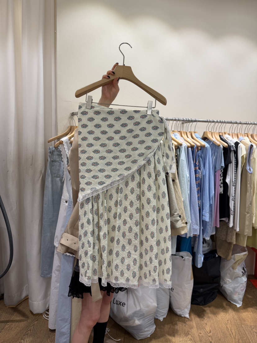 AUVERFIT韓國東大門直郵女裝新品休閑熱賣26春夏半身裙中短裙AUVERFIT半身裙/中短裙