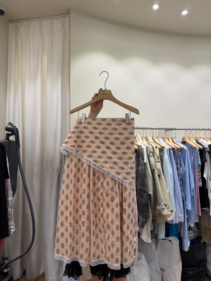 AUVERFIT韓國東大門直郵女裝新品休閑熱賣26春夏半身裙中短裙AUVERFIT半身裙/中短裙圖色3