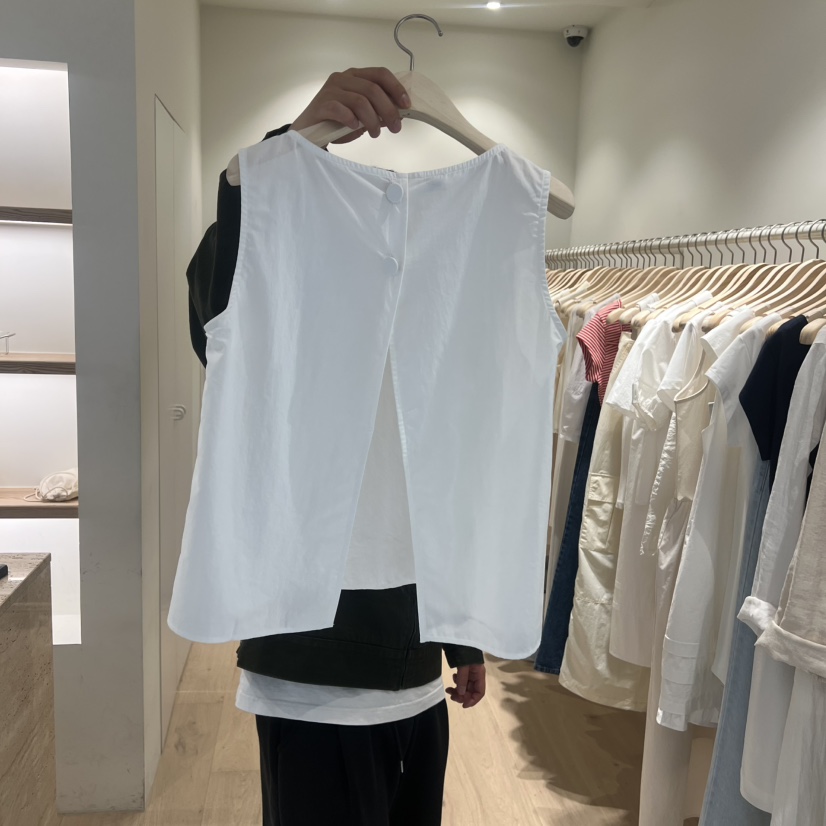 LIFFEY韓國直郵女士新款推薦熱賣26春夏休閑吊帶背心開衩LIFFEY吊帶/背心