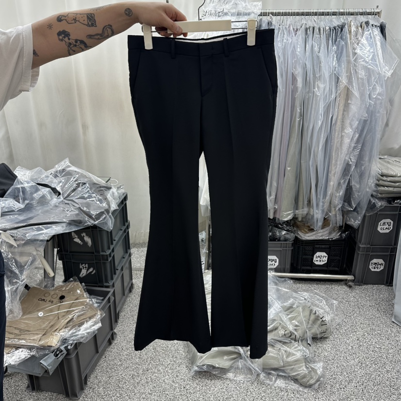 ONEBYTWO韓國直郵女士新款26春夏職業休閑推薦休閑褲腰帶ONE BY TWO休閑褲圖色3