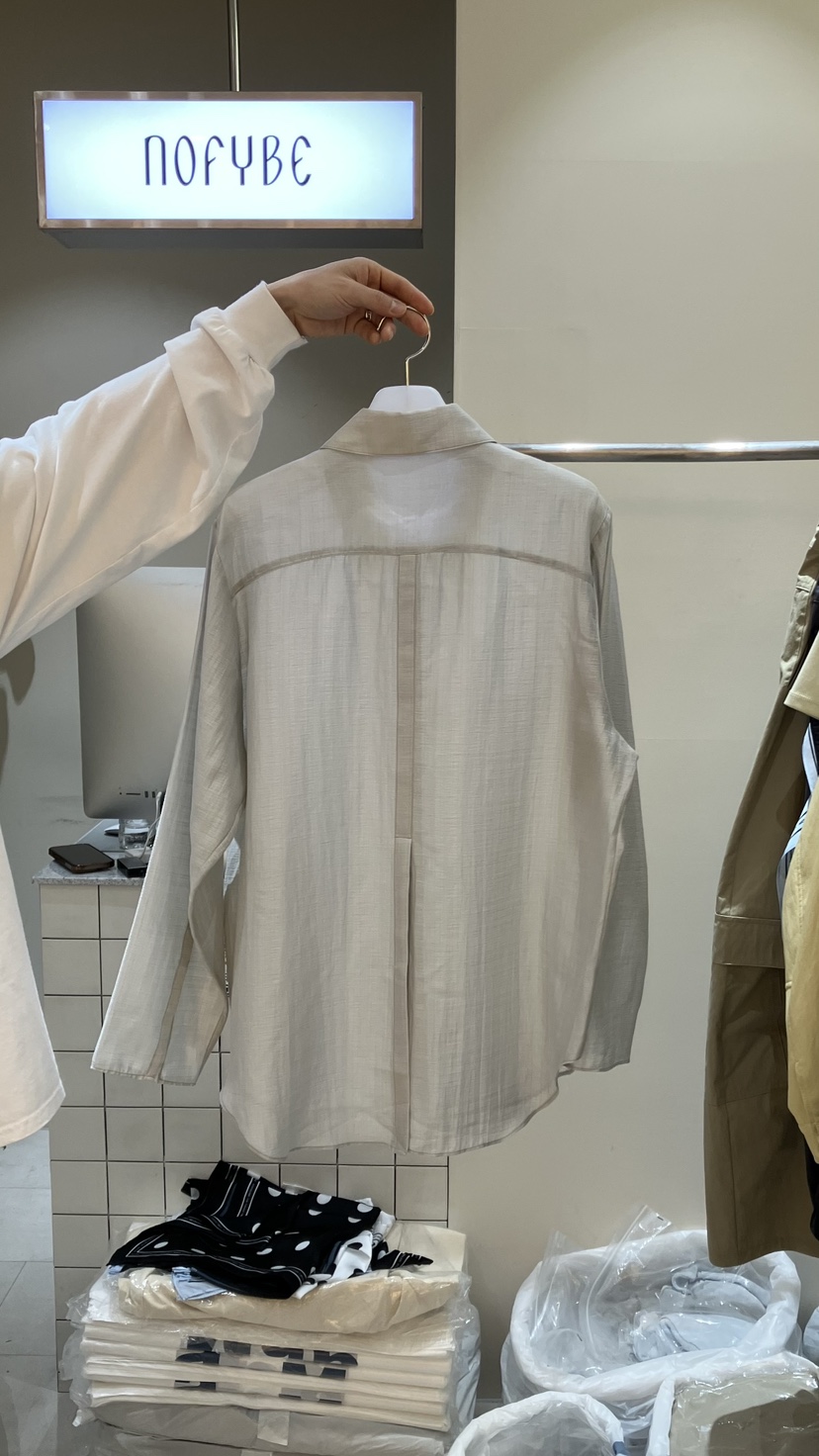 NOFYBE東大門實拍韓國女裝新款熱賣職業26夏季襯衫蕾絲衫NOFYBE襯衫/蕾絲衫