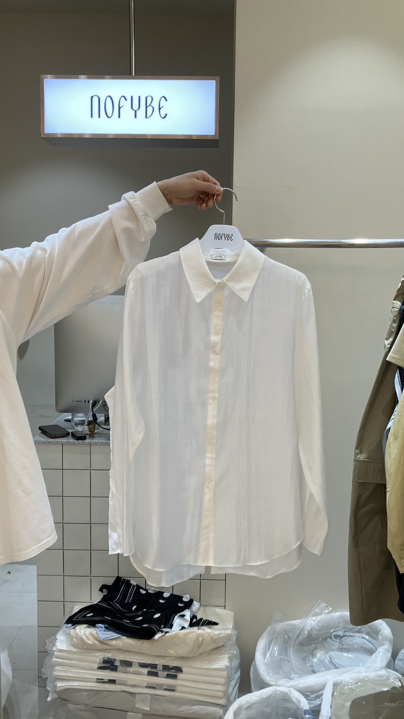 NOFYBE東大門實拍韓國女裝新款熱賣職業26夏季襯衫蕾絲衫NOFYBE襯衫/蕾絲衫圖色2