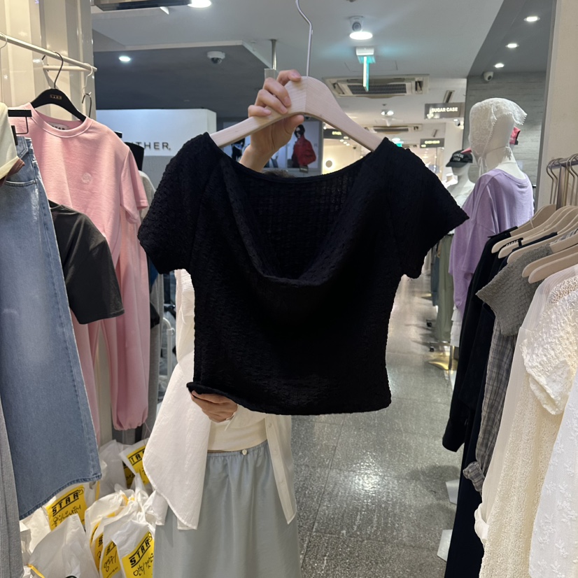 LIL韓國東大門代購女士新款26夏季休閑26春夏人氣襯衫蕾絲衫LIL襯衫/蕾絲衫圖色3