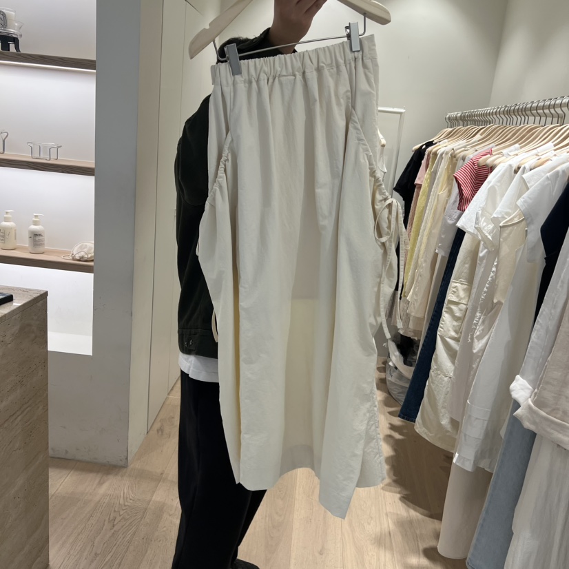 LIFFEY東大門實拍韓國女士新款26春夏熱賣人氣職業長裙口袋LIFFEY長裙