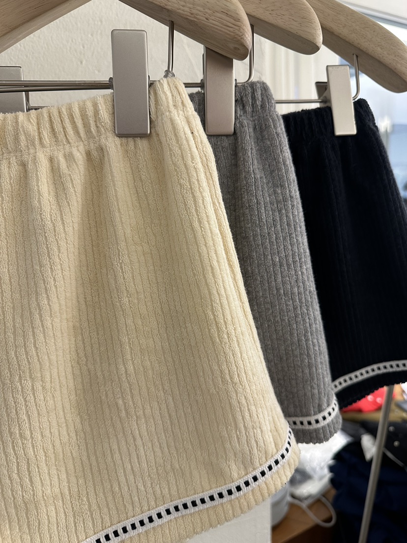 BPLAN韓國東大門代購女裝新款26夏季熱賣人氣26春夏短褲毛圈BPLAN短褲