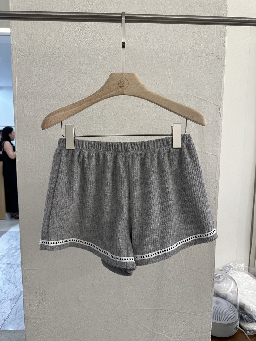 BPLAN韓國東大門代購女裝新款26夏季熱賣人氣26春夏短褲毛圈BPLAN短褲圖色2