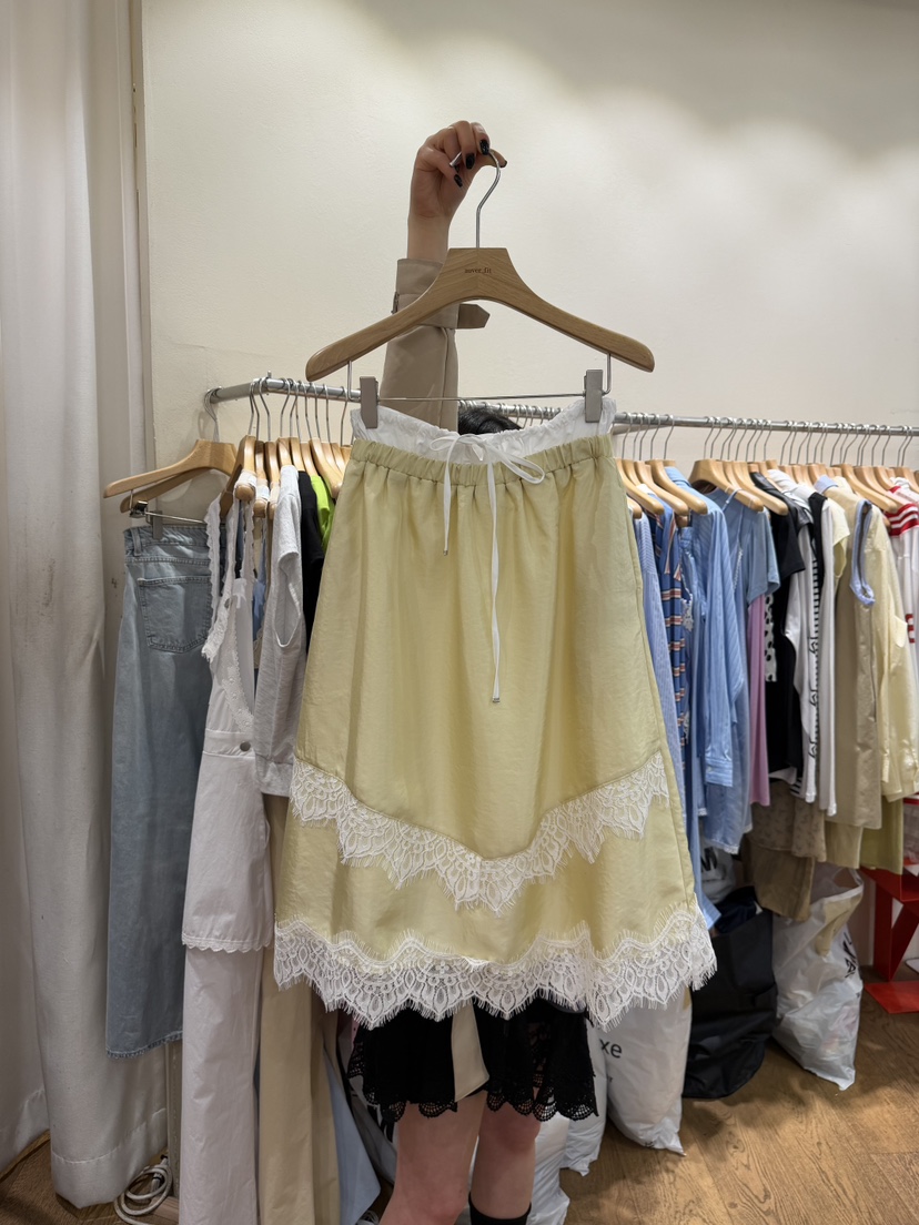 AUVERFIT韓國東大門代購女裝新款休閑人氣熱賣半身裙中短裙AUVERFIT半身裙/中短裙圖色3