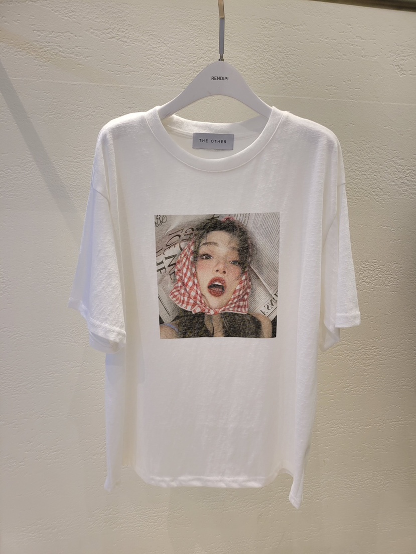 THE OTHER韓國東大門代購女裝新款職業26夏季推薦休閑T恤THE OTHERT恤圖色1