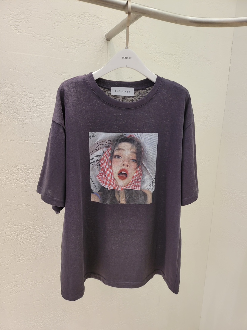 THE OTHER韓國東大門代購女裝新款職業26夏季推薦休閑T恤THE OTHERT恤圖色2