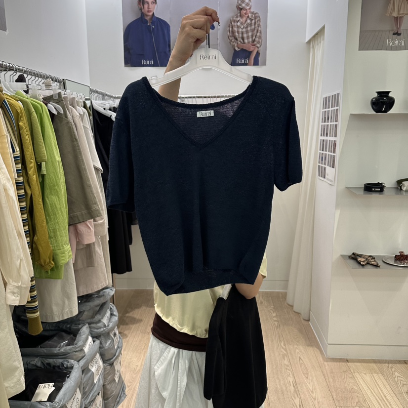 REIRAI韓國直郵實拍女裝新款推薦時尚26夏季休閑熱賣針織衫Reirai針織衫圖色4