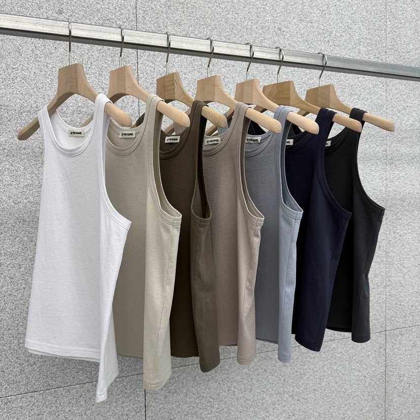 AT THE BAGEL韓國東大門直郵女裝新款休閑26夏季吊帶背心AT THE BAGEL吊帶/背心