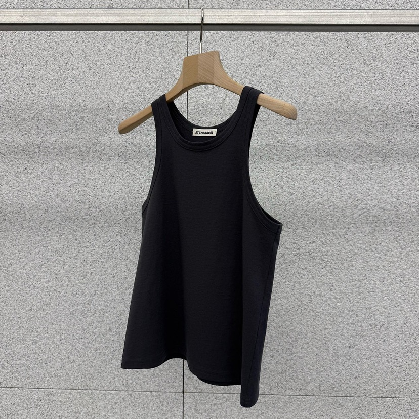 AT THE BAGEL韓國東大門直郵女裝新款休閑26夏季吊帶背心AT THE BAGEL吊帶/背心圖色7墨色