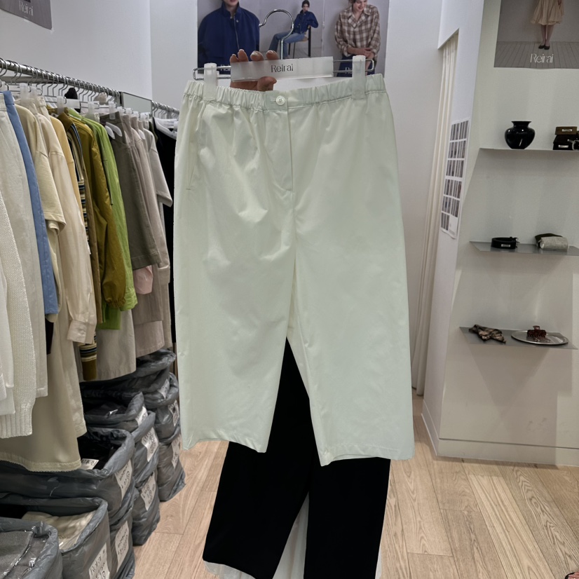 REIRAI韓國東大門代購女士新款推薦職業熱賣時尚26春夏短褲Reirai短褲圖色1