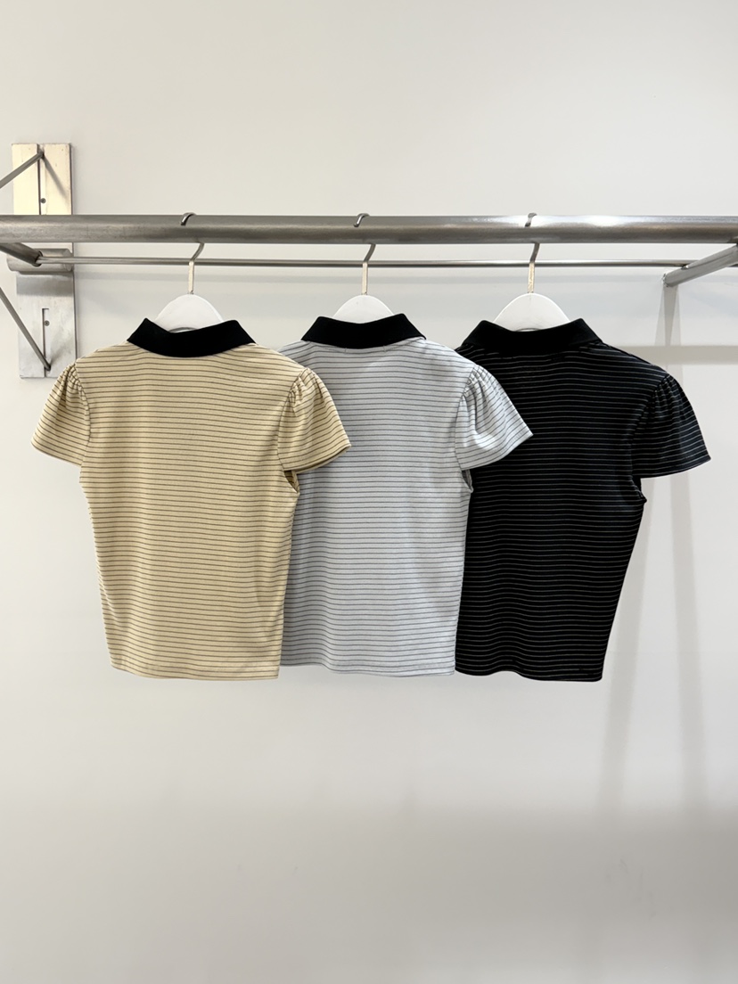 VIVE韓國直郵女士新款時尚推薦人氣26春夏休閑職業熱賣T恤VIVET恤