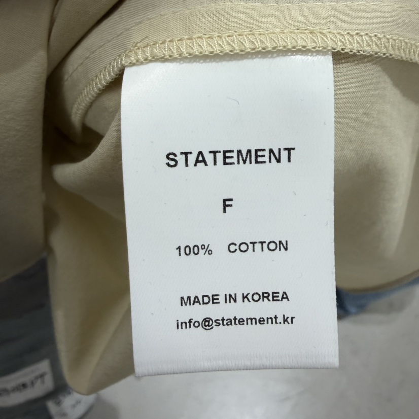 STATEMENT韓國代購女裝新款時尚推薦26春夏人氣襯衫蕾絲衫STATEMENT襯衫/蕾絲衫