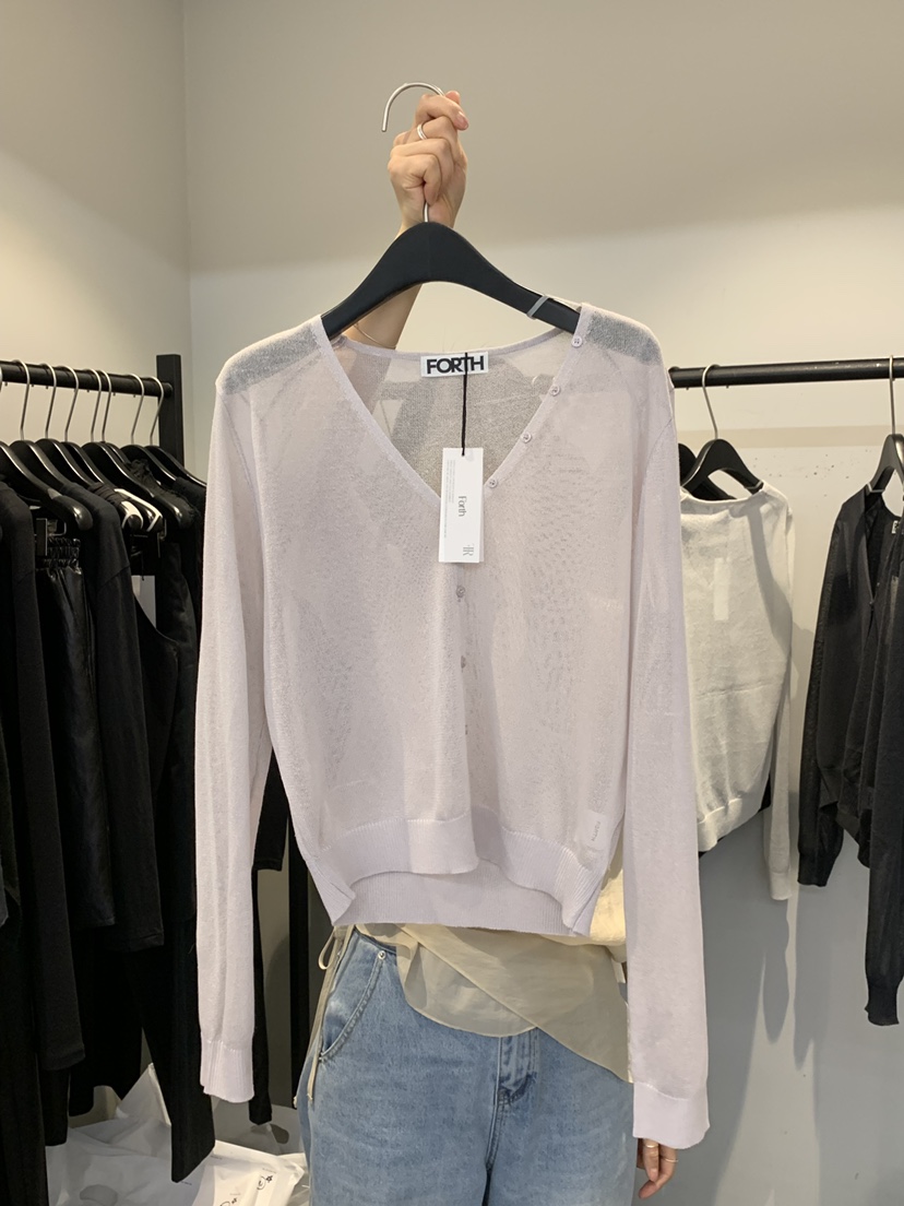FORTH韓國代購女士新品26夏季休閑人氣時尚熱賣推薦針織衫FORTH針織衫圖色2