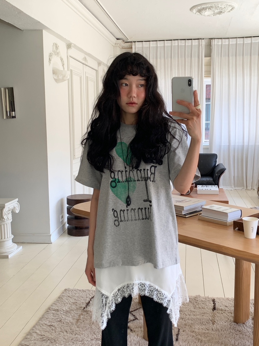 MORE THAN-P韓國東大門代購女裝新品26夏季熱賣26春夏T恤MORE THANT恤