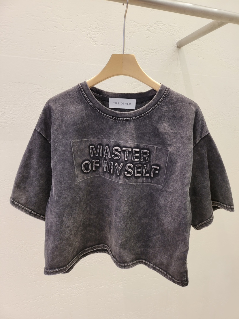 THE OTHER韓國直郵女裝新款熱賣職業26春夏26夏季人氣T恤THE OTHERT恤圖色2