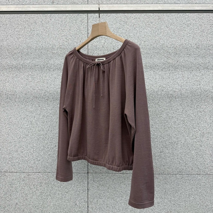 AT THE BAGEL東大門實拍韓國女士新品時尚熱賣襯衫蕾絲衫AT THE BAGEL襯衫/蕾絲衫圖色2