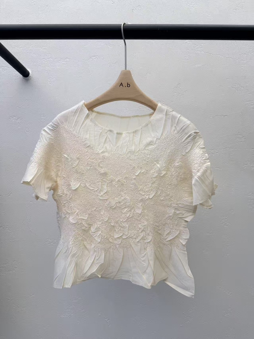 AUTUMN BEIGE-Q韓國直郵女士新款人氣休閑時尚襯衫蕾絲衫A.b/AUTUMN BEIGE襯衫/蕾絲衫圖色1