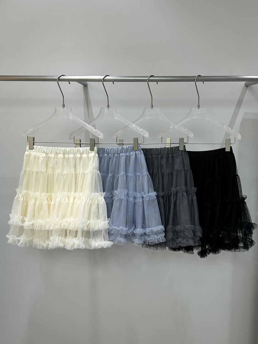 LOOKK/MIMME韓國代購女士新款休閑26春夏職業人氣26夏季短裙LOOKK/MIMME短裙圖色2左二色