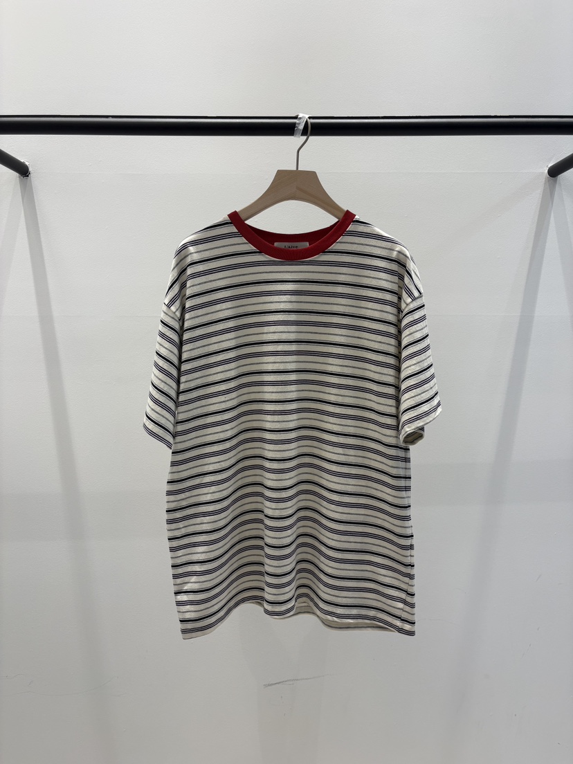 LAIVE韓國直郵女士新品職業推薦時尚休閑26春夏26夏季T恤LAIVET恤圖色1