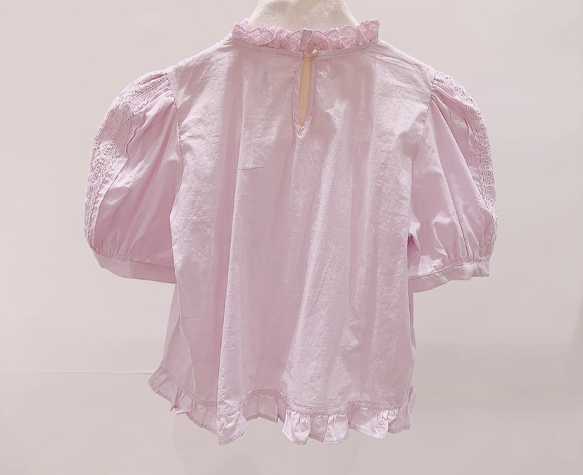 AWESOME-P韓國代購女裝新款推薦時尚職業26夏季襯衫蕾絲衫AWESOME-P襯衫/蕾絲衫