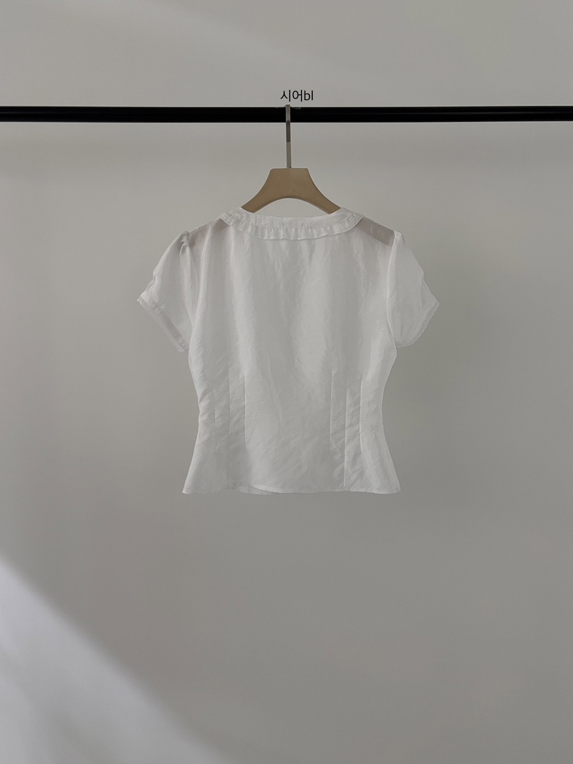 VERGAMOT韓國直郵實拍女士新品26春夏熱賣職業襯衫蕾絲衫VERGAMOT襯衫/蕾絲衫