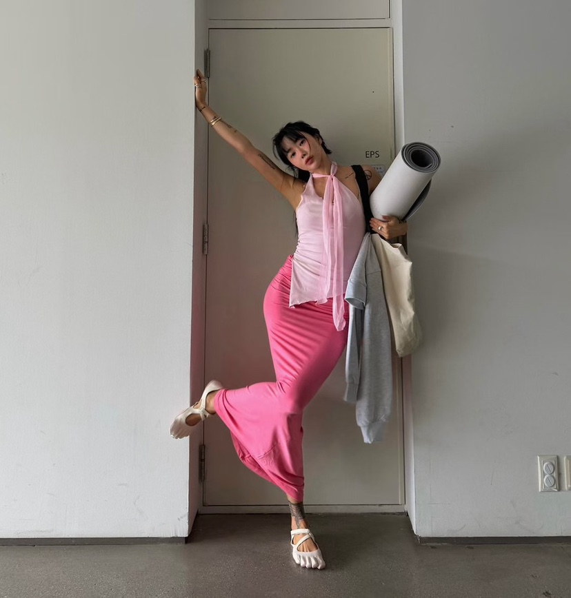 ABBEYLEE韓國代購女士新品人氣推薦休閑職業吊帶背心圍巾ABBEYLEE吊帶/背心