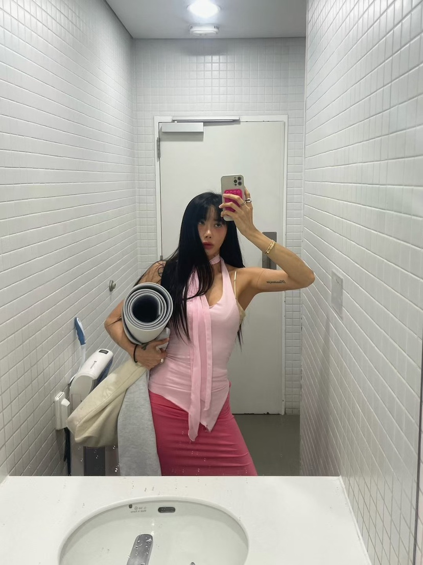 ABBEYLEE韓國代購女士新品人氣推薦休閑職業吊帶背心圍巾ABBEYLEE吊帶/背心